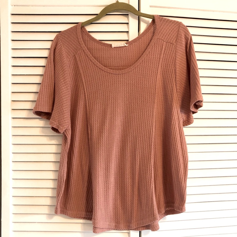 Soft Pink Short-sleeved top